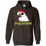Pugicorn Pug Unicorn Funny Shirt PINGPONG - Hoodie