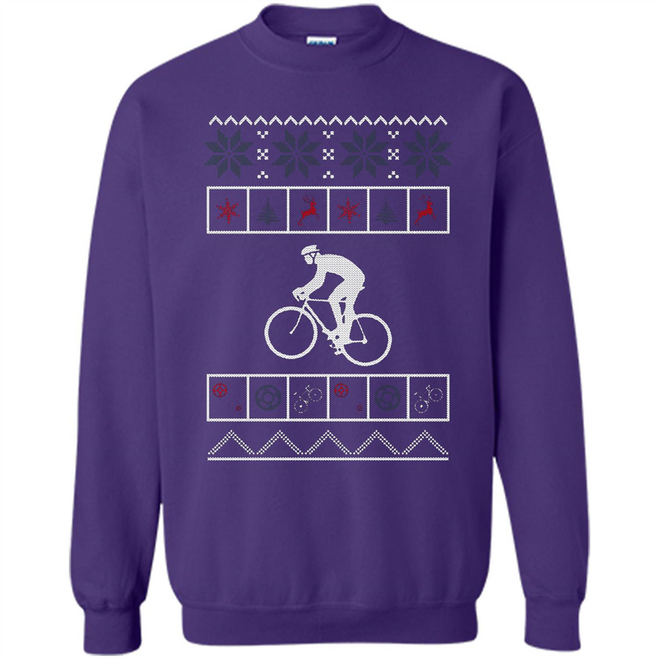 Christmas Ugly Sweater Cycling - Ugly Christmas Sweater - Sweatshirt