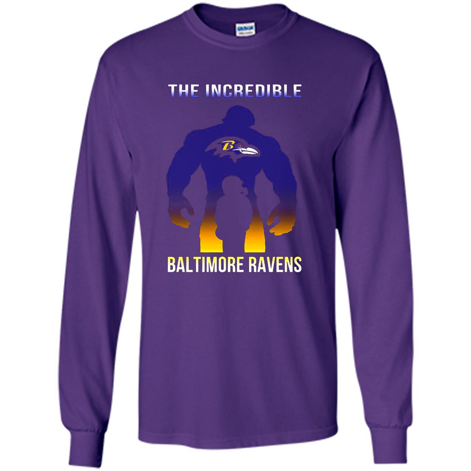 The Incredible Baltimore Ravens Hulk NFL Football