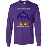 The Incredible Baltimore Ravens Hulk NFL Football