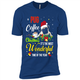 Pug Coffee Wonderful Christmas