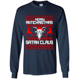 Merry Antichristmas Satan Claus Sweatshirt PINGPONG