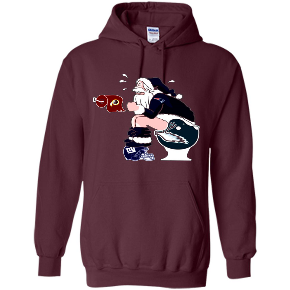 New England Patriots Toilet Santa Claus PINGPONG