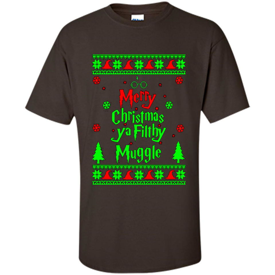Merry Christmas ya filthy animal ugly sweater PINGPONG