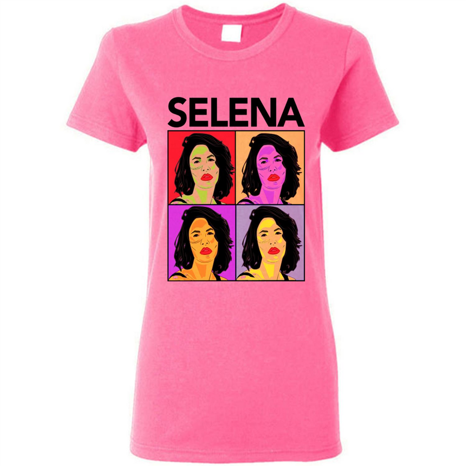Selena Quintanilla Pop Art - Ladies Short-Sleeve