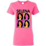 Selena Quintanilla Pop Art - Ladies Short-Sleeve