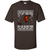 It's Not Christmas Until You See Hans Gruber Fall Ugly Christmas PINGPONG