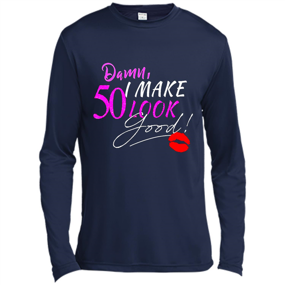 I Make 50 Look Good 50 Years To Perfection - Canvas Long Sleeve T-Shirt
