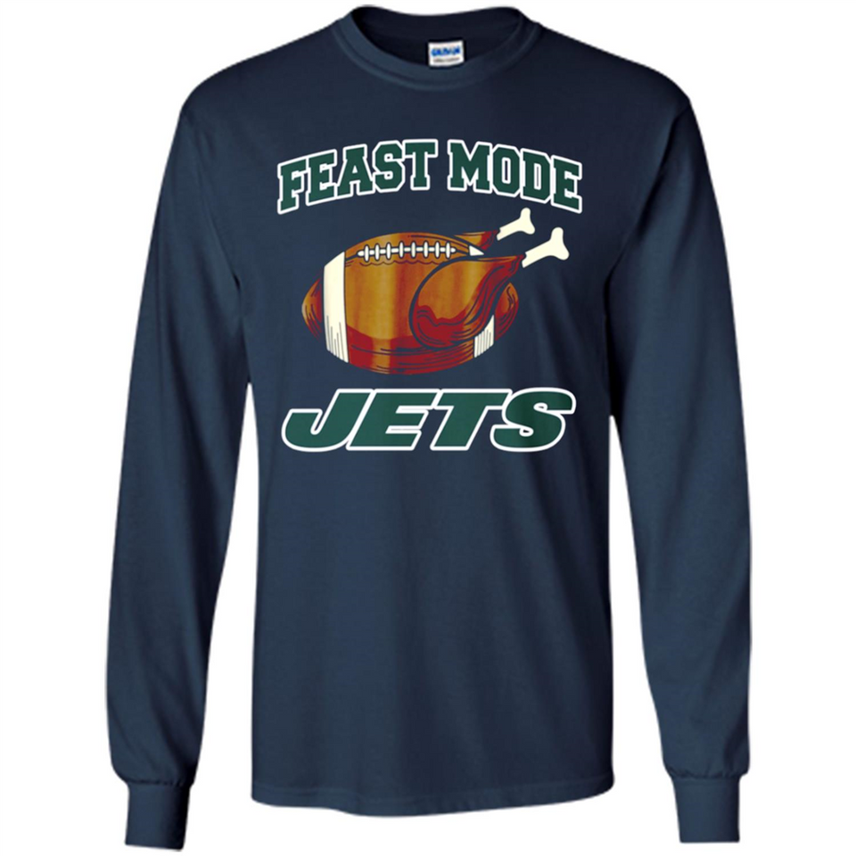 Feast Mode Jets Shirt - New York Turkey Thanksgiving