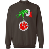 Amazing tee Clemson Tigers Glitter Grinch Monogram Ornament Christmas Gift - Sao chép - Sweatshirt