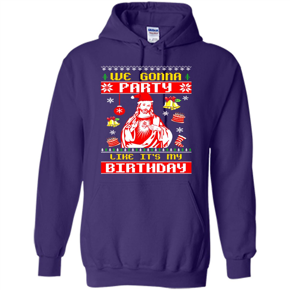 We Gonna Party Like It's My Birthday Jesus Christmas PINGPONG