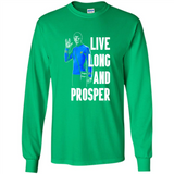 Live Long And Prosper Mr. Spock Star Trek PINGPONG