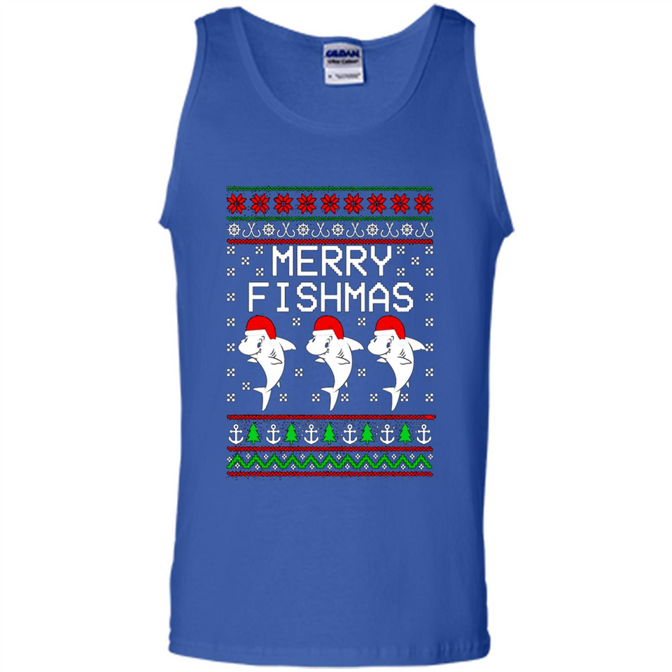 Merry Fishmas Christmas sweatshirt PINGPONG