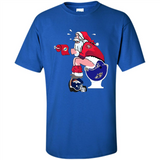 San Francisco 49ers Santa Claus Toilet