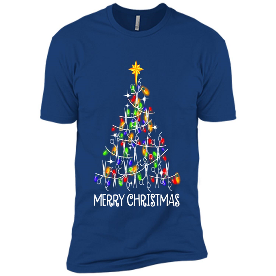 Hairstylist Merry Christmas Hairstylist Scissors Christmas Tree PING PONG