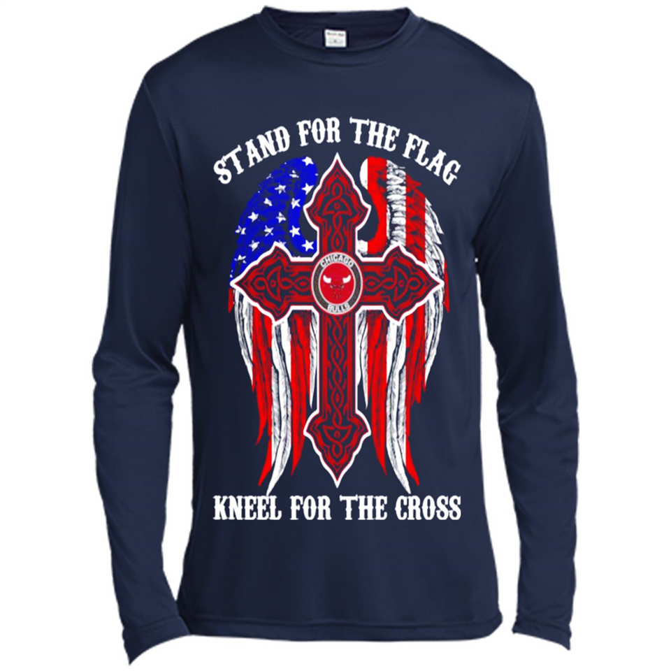 Chicago Bulls - stand for the flag kneel for the cross