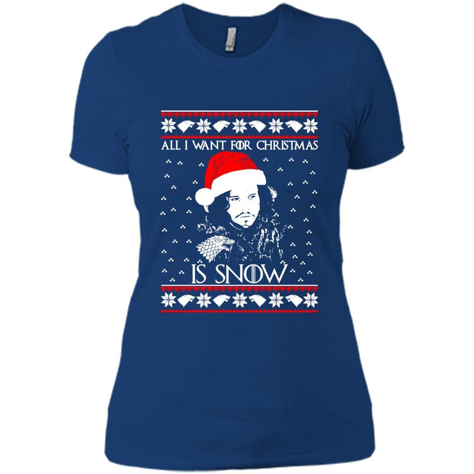 All I Want for Christmas is Snow ugly sweater PINGPONG