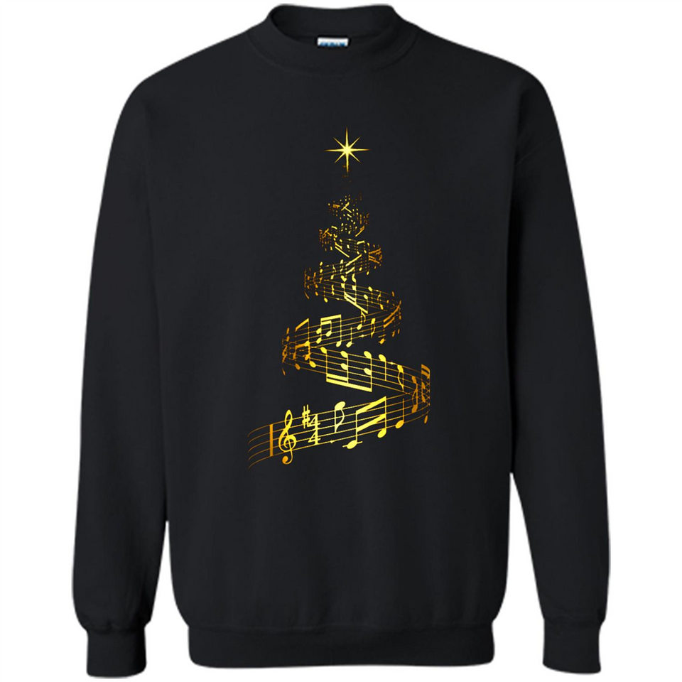 Music Note Christmas Tree Xmas Music Lover Mug PINGPONG - Sweatshirt