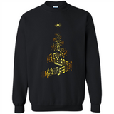 Music Note Christmas Tree Xmas Music Lover Mug PINGPONG - Sweatshirt