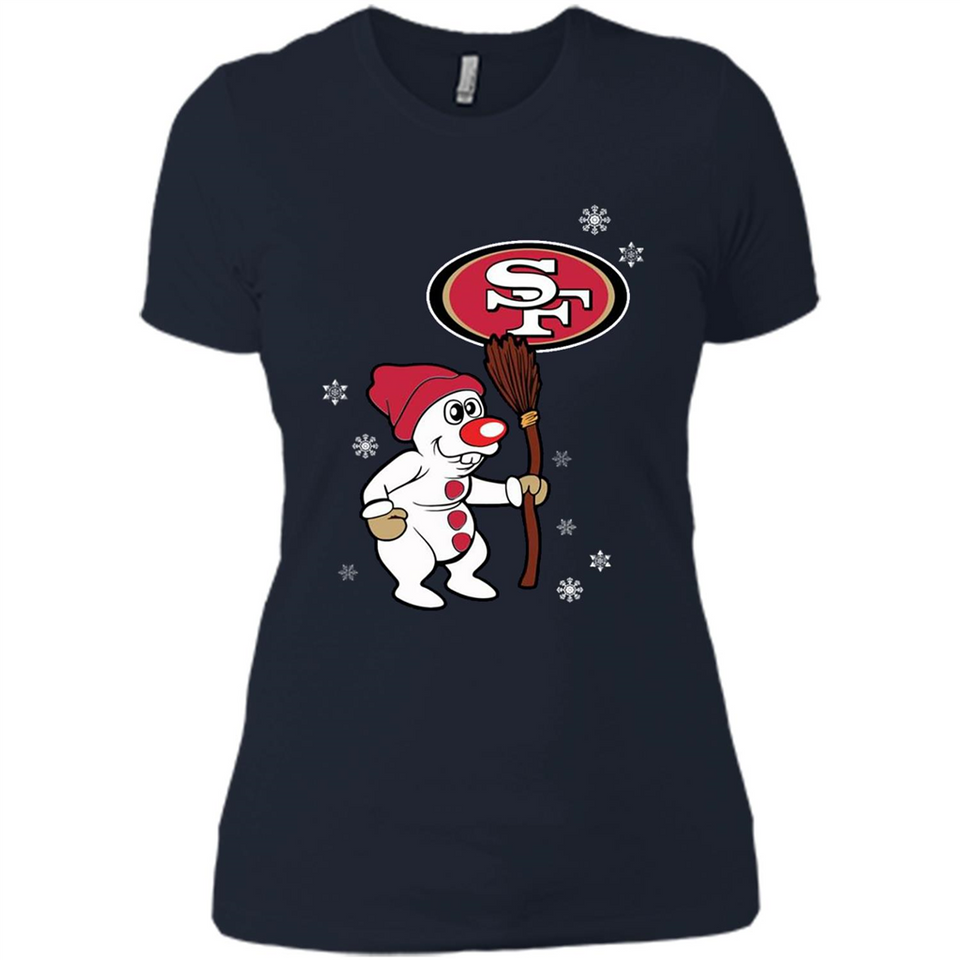 San Francisco 49ers Snowman