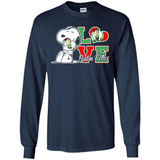 Snoopy loves NBA Boston Celtics - Long Sleeve T-Shirt