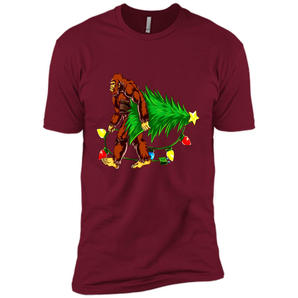 Hugging Christmas Tree Bigfoot PING PONG