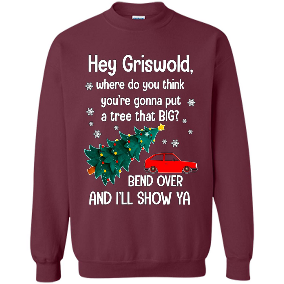 Hey Griswold Where Do You Think You’re Gonna Put A Tree Christmas PING PONG