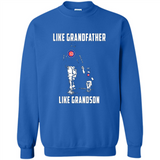 Chicago Cubs GrandFather Like GrandSon - Sweatshirt