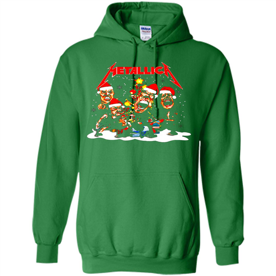 Metallica christmas sweatshirt hoodie long PINGPONG - Hoodie