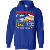 Pomeranian Coffee Wonderful Christmas