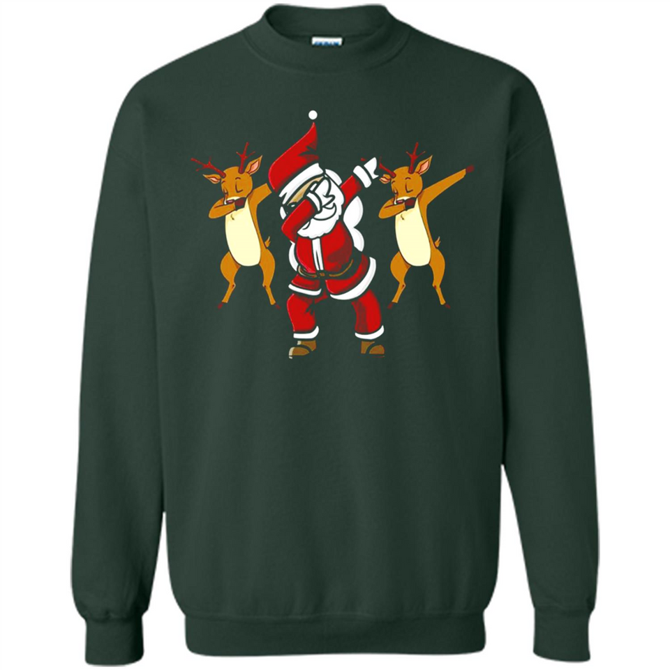 Dabbing Santa - Funny Santa Claus Christmas Dab - Sweatshirt