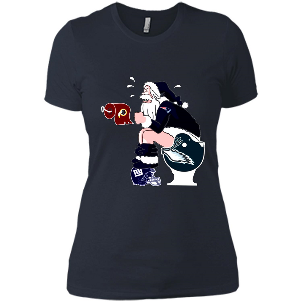 New England Patriots Toilet Santa Claus PINGPONG