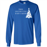 Tree Decorating Is My Cardio Funny Christmas Holiday