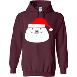 Funny Hamster Christmas t-shirt Santa Hat - Hoodie