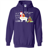 Llama Tis the season to be slothy Christmas sweatshirt PINGPONG - Hoodie