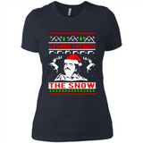 Narcos dashing through the snow Christmas sweatshirt PINGPONG