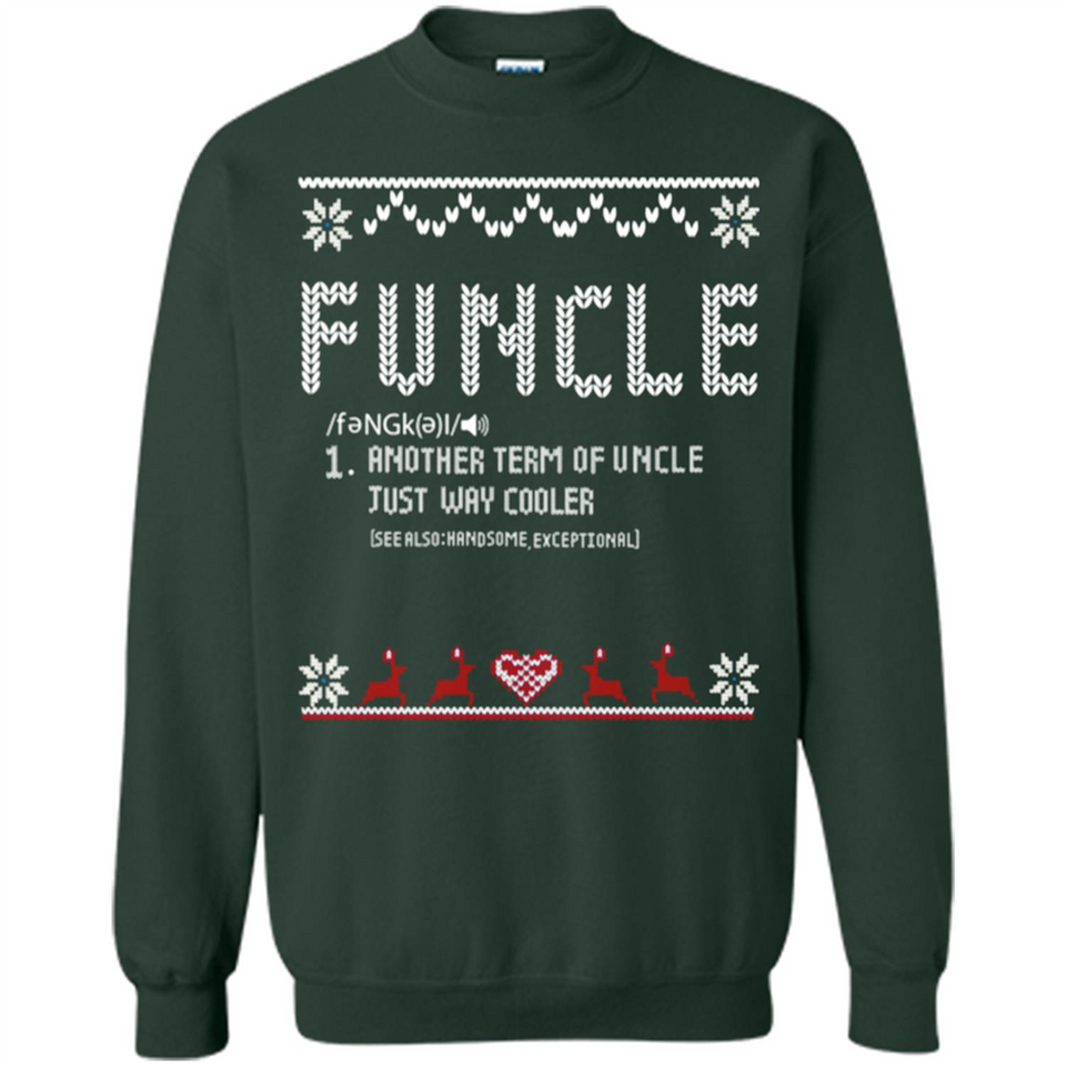 Mens Christmas Funcle Definition - Sweatshirt