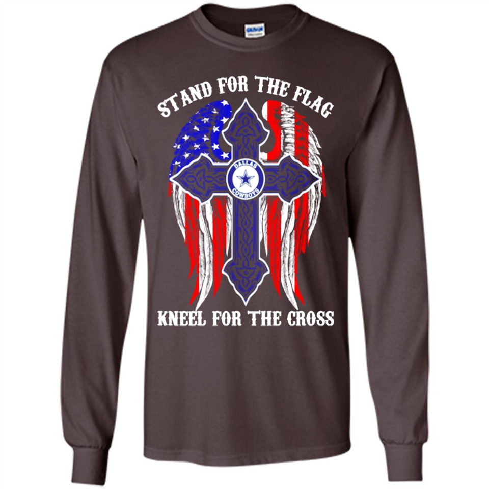 Dallas Cowboys - stand for the flag kneel for the cross