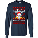 Merry Antichristmas Satan Claus Christmas sweater Sweater PINGPONG