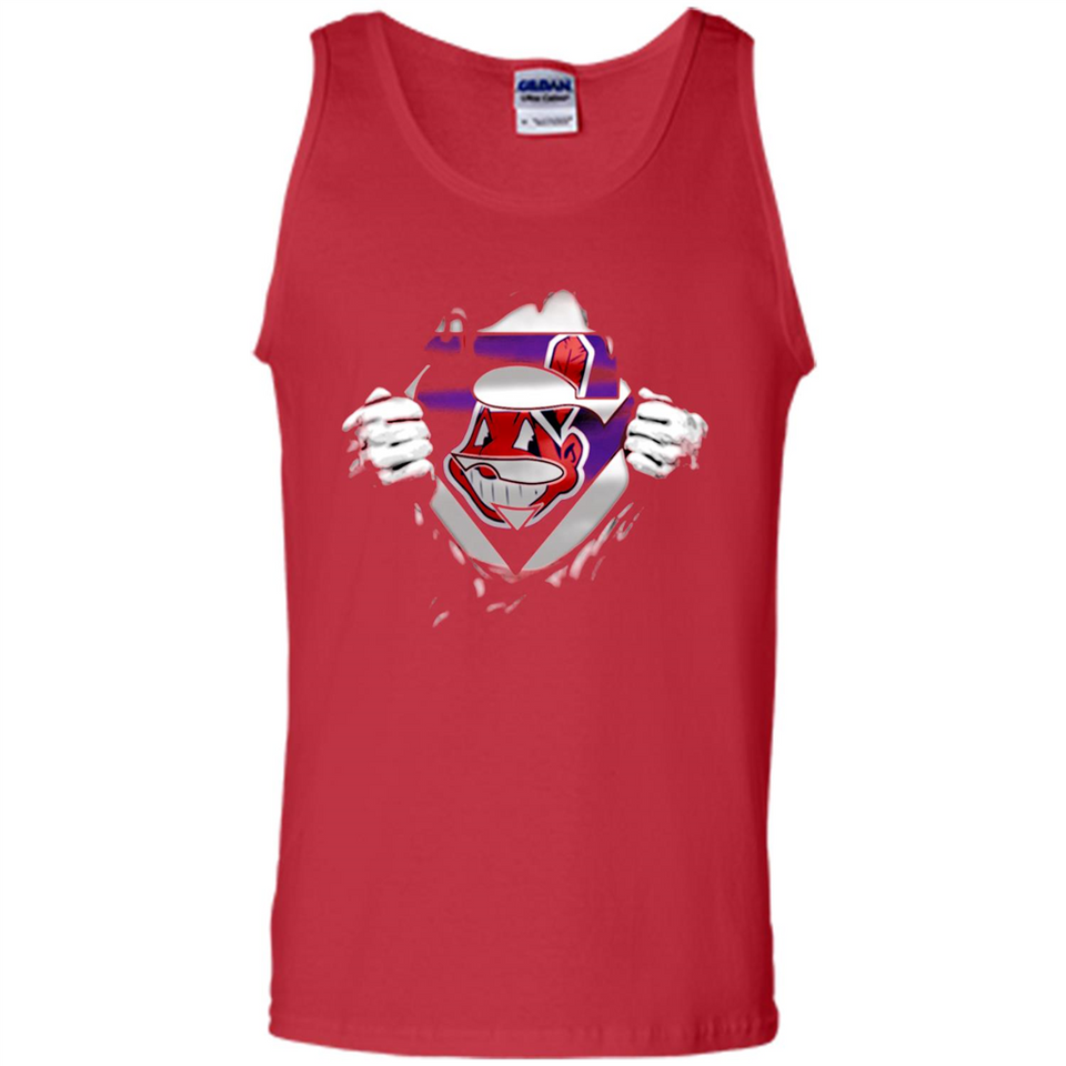 Cleveland Indians And Superman Fans - Tank Top