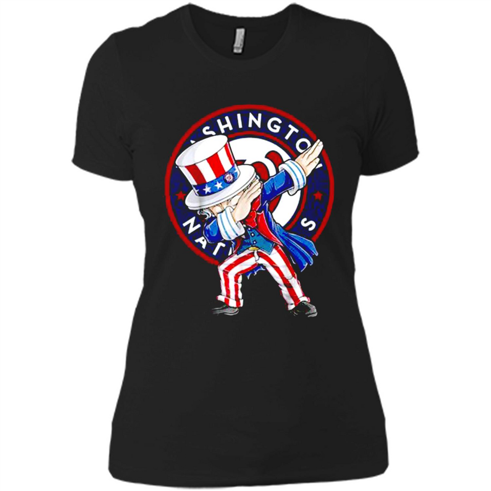 MLB WASHINGTON NATIONALS UNCLE SAM DABBING INDEPENDENCE DAY