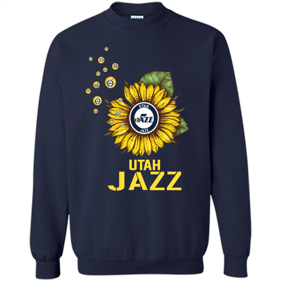 Utah Jazz Basketball Sunflower