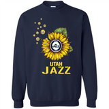 Utah Jazz Basketball Sunflower