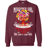November Girl Flower - Sweatshirt