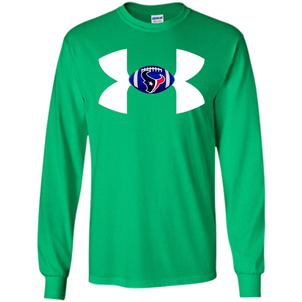 Houston Texans Under Armour Logo - Long Sleeve T-Shirt
