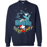 Snoopy Christmas San Jose Sharks - Sweatshirt
