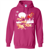 Christmas Santa Golden Retriever Sleigh For Labrador Retriever