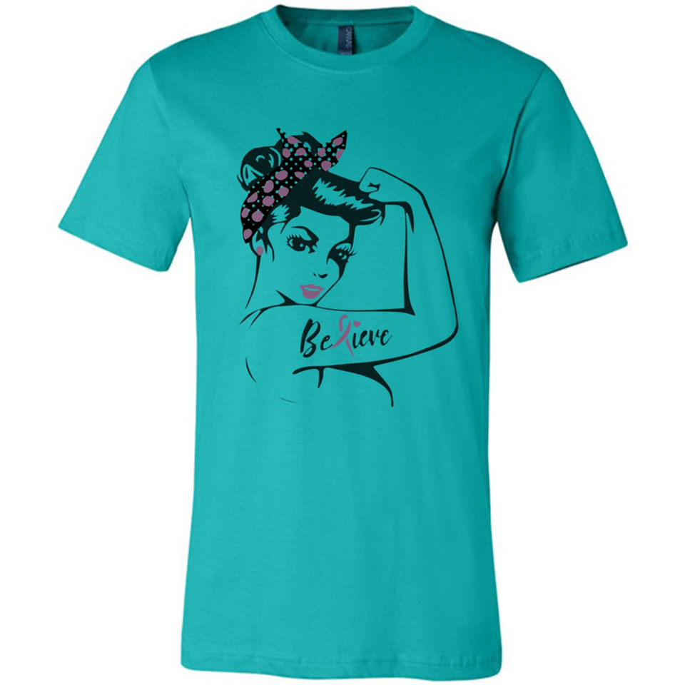 National Breast Cancer Day - Canvas Unisex T-Shirt