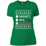 Naughty Nice Fabulous - Ladies' Boyfriend T-Shirt