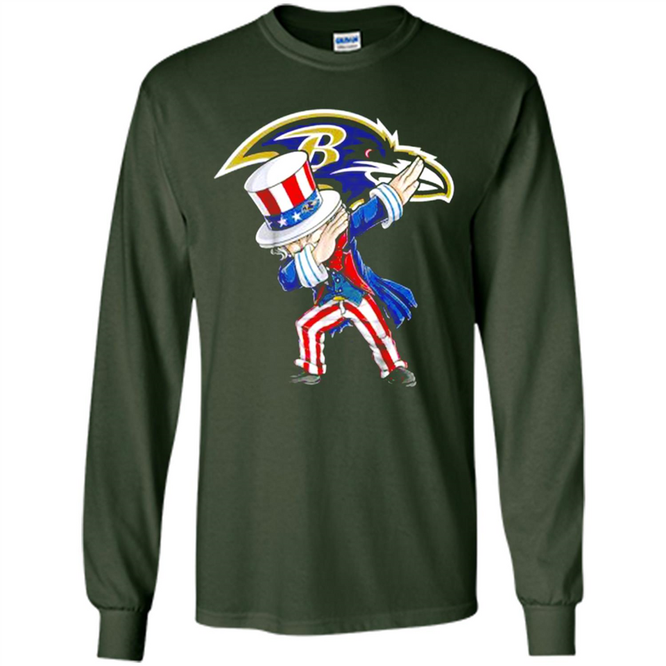 NFL BALTIMORE RAVENS UNCLE SAM DABBING INDEPENDENCE DAY